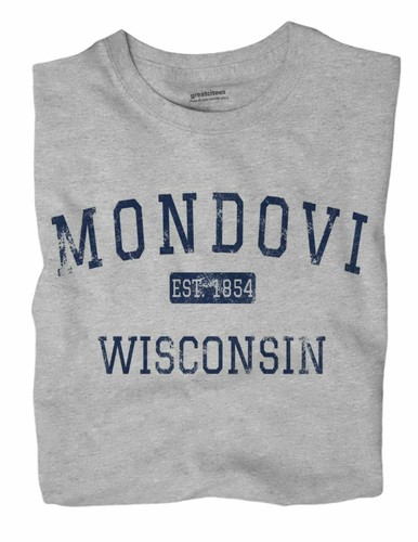 Mondovi Wisconsin WI T-Shirt EST - Picture 1 of 6
