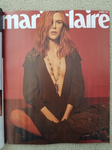 Nicole Kidman Marie Claire Magazine October 2018 - Picture 3 of 7