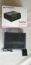 Emerson CKS1900 SmartSet Dual Alarm Clock AM/FM Radio w/ 0.9" LED Display Dimmer