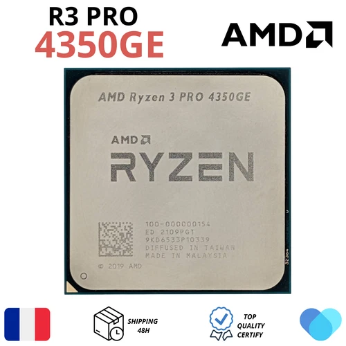 AMD Ryzen 3 PRO 4350GE 4C/8T (3.5 GHz / 4.0 GHz) 35W AM4 DDR4