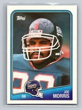Joe Morris #273 1988 Topps New York Giants