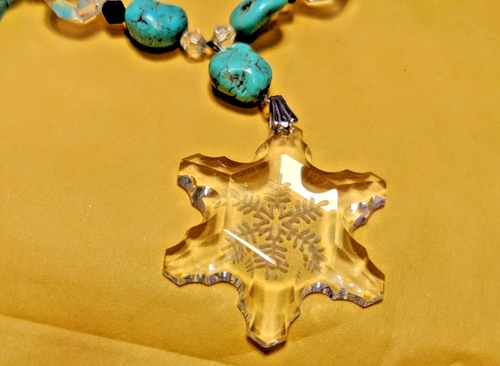 Collane di perle turchesi con pietre preziose semipreziose. Bracciale, orecchini lotto di 11 - Foto 14 di 16