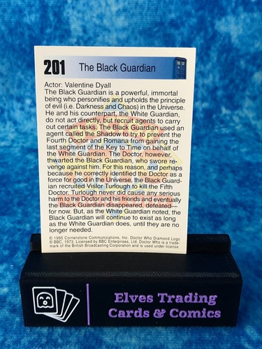 Doctor Who Series Two 2 SINGLE Non-Sport Trading Card by Cornerstone 1995 - Picture 166 of 204