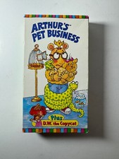 Arthur - Arthurs Pet Business (VHS, 1997)