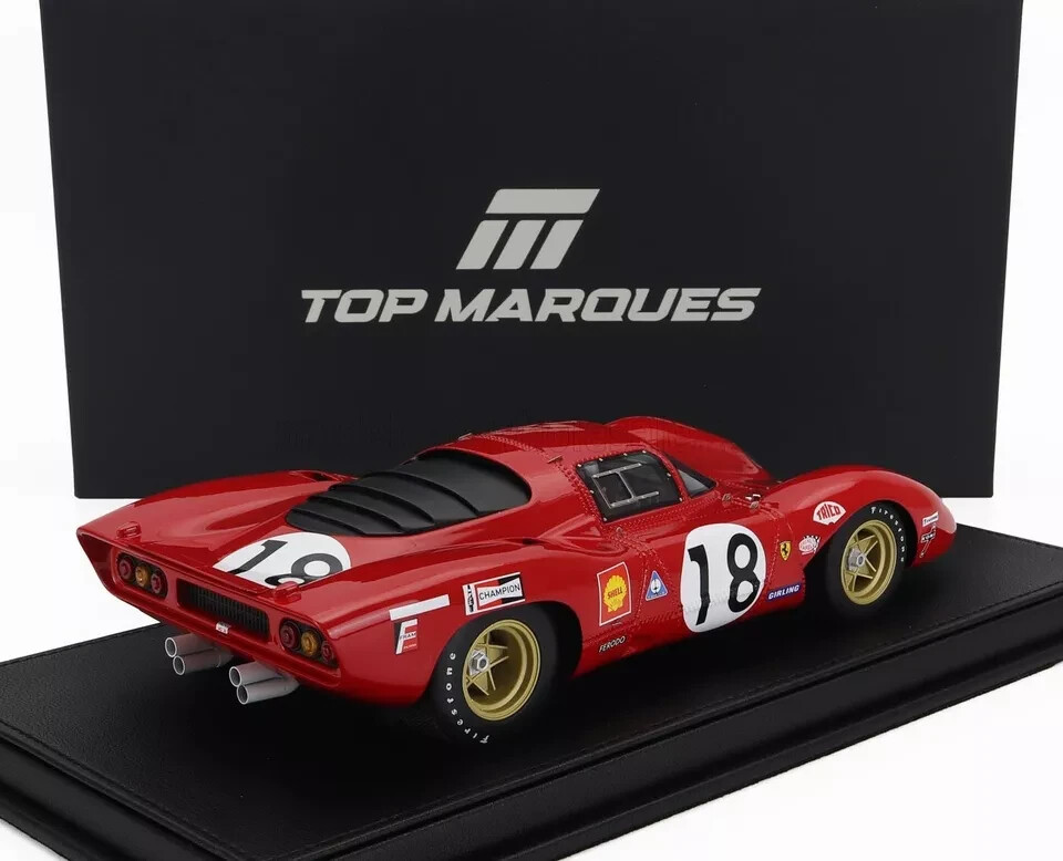 カスタム品 1/18 TOPMARQUES フェラーリ 312P Le Mans カスタム品 1/18 TOPMARQUES フェラーリ 312P Le Mans カスタム品 1/18