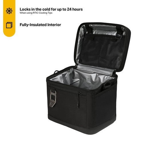 15 Can Everyday Soft Cooler, 16 qt Collapsible with Bottle Opener, Black - Picture 2 of 7