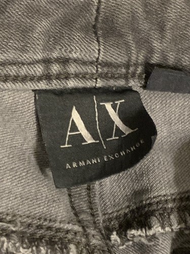 Armani Exchange Women’s Jeans Size 6 Short Gray Denim Pants - Picture 2 of 5