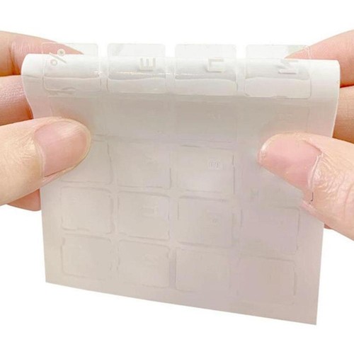 Russische Tastatur Aufkleber Layout für Notebook Keyboard Key Stick russianBe🌞 - Photo 15/19