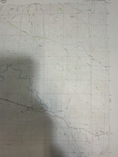 1979 US Geological Survey Picabo Idaho Quadrangle Sheet Map OldPaperMapsCom - Picture 21 of 23