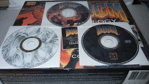 The Depths Of Doom Trilogy PC CD Rom 1997 Doom I & II & Master Levels - EUC - Picture 11 of 17