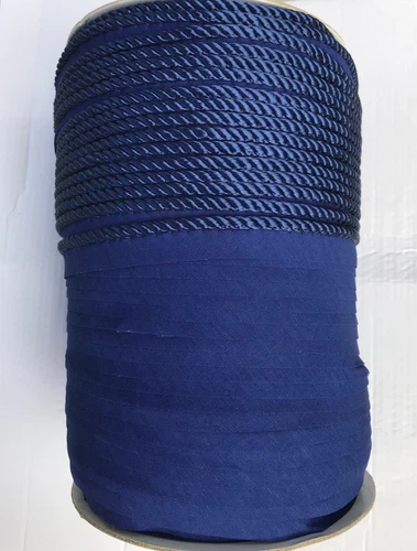 3/16" Royal Blue Lip Cord Piping Upholstery Fabric Trim New BY THE YARD