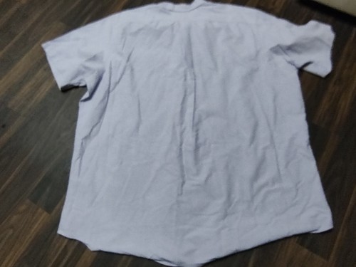 Camisa Oxford Polo Ralph Lauren Para Hombres Calce Clásico Manga Corta 4XLT Púrpura Nueva con Etiquetas - Imagen 5 de 5