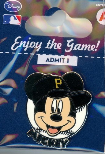 Pirates Disney Pin Choice Pittsburgh 2013 2014 Minnie Mouse Mickey Mouse NiP - Picture 4 of 6