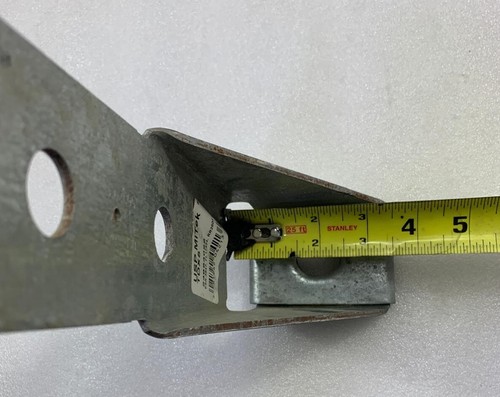 Mitek USP-TDX5 - 2-1/2" x 9-3/8" G90 (Menge 2) Stahl Niederhalter - Bild 9 von 10