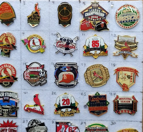 *PICK-A-PIN* ST LOUIS CARDINALS MLB Baseball Lapel Hat Pin- Various Styles - Picture 7 of 49