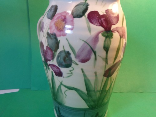 Studio Pottery 8" Pitcher, Floral Pattern, Signed, 1999 Oregon Coast (Used/EUC) - Picture 6 of 12