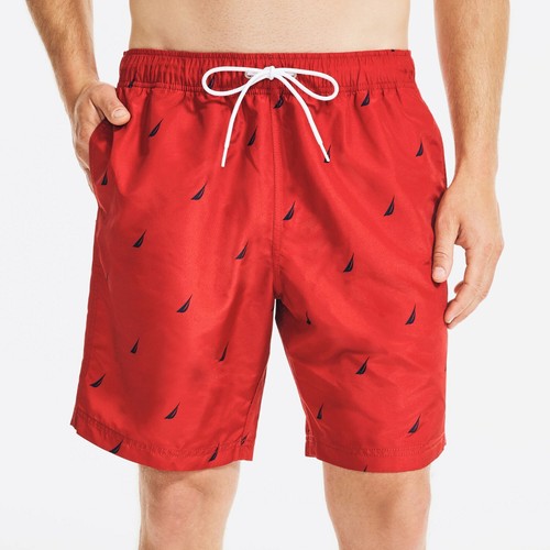 Nautica Traveler Swim Beach Bathing Suit Trunks Shorts Mesh Lined - Picture 46 of 68