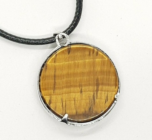 Healing Quartz Tree of Life Gemstone Round Pendant Chain Necklace Chakra Anxiety - Picture 96 of 302