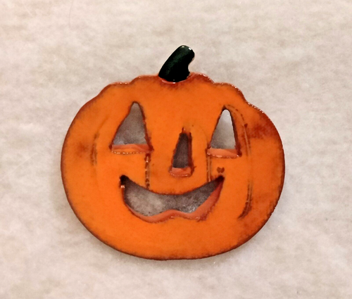 Broche Jack O Lantern hecho a mano (108 - 1769) - Imagen 2 de 6