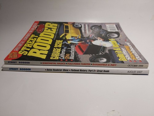 Lot 2 STREET RODDER MAGAZINE ( Oct' 99 & Aug 2007 ) - Picture 6 of 6