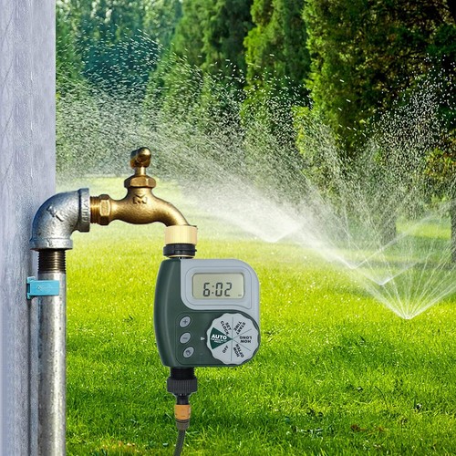 Bewässerungsuhr Digital LCD Automatische Wasser Zeitschaltuhr Timer für Garten - Bild 3 von 12
