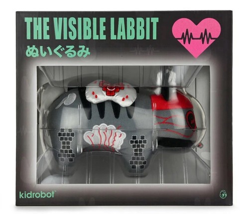 IamRetro Visible Labbit 7" Plush Guts Figure by Frank Kozik x Kidrobot - Picture 3 of 10