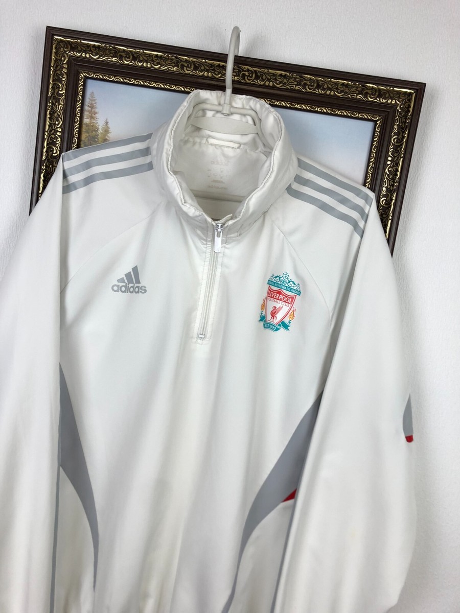 Vintage Adidas Liverpool Football Jacket Soccer Track Top Mens
