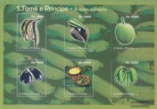 Sao Tome e Principe 4717-4722 Feuille miniature neuf avec gomme originale 2010 K
