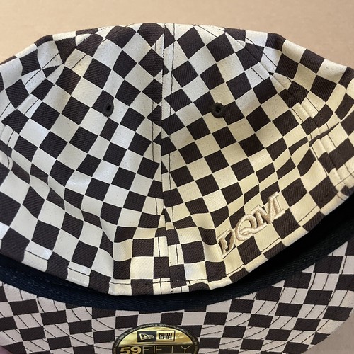 Daves Quality Meat Fitted Hat Cap Adult 7 1/8 Brown New Era DQM Rap Hip Hop Mens - Picture 16 of 16