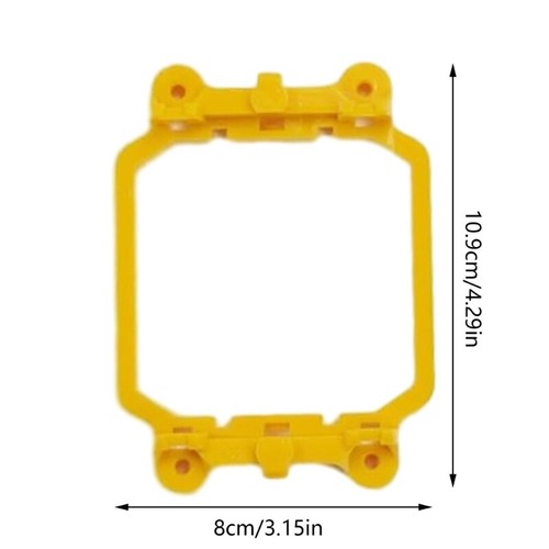 CPU Back Bracket CPU Heatsinks Bracket Motherboards Mounting for AM3 940 - Afbeelding 7 van 8