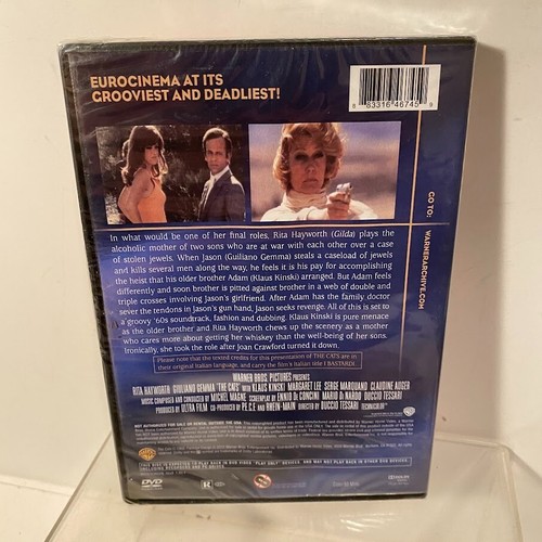 THE CATS - (DVD) NEW - Giuliano Gemma, Rita Hayworth, Klaus Kinski - Picture 2 of 2