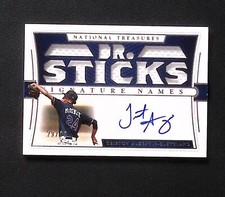 2021 Panini National Treasures #SNA-TM Triston McKenzie Signature Names #/99