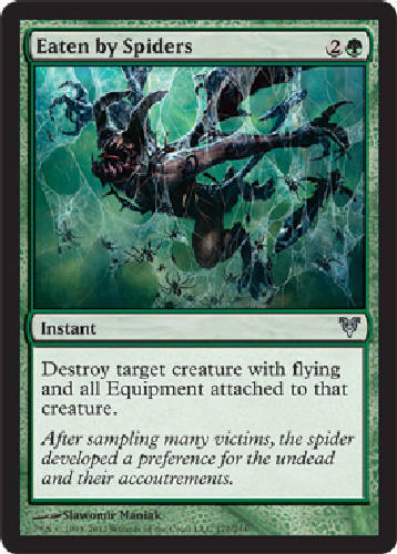 Tarjetas Magic The Gathering EATEN BY SPIDERS X4 4X restauradas de Avacyn Magic The Gathering DJMagic - Imagen 1 de 1