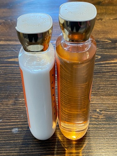 Pacchetto Bath + Body Works Pretty As A Peach Shower Gel e Lozione NUOVO - Foto 8 di 10