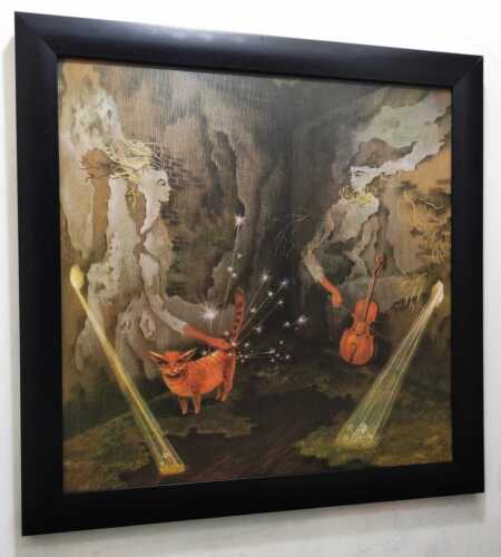 REMEDIOS VARO _ COSMIC ENERGY , ART PRINT 19,68 BY 19,68 INCHES - Picture 2 of 3