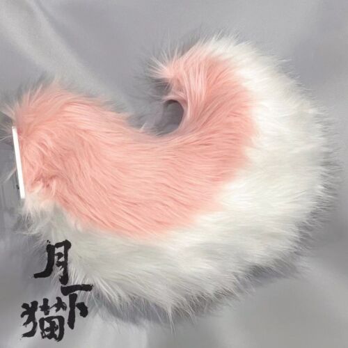 Fursuit Perro Pelo Largo, Mascota Zorro, Cola, Halloween Juego de Rol Gif - Imagen 10 de 19