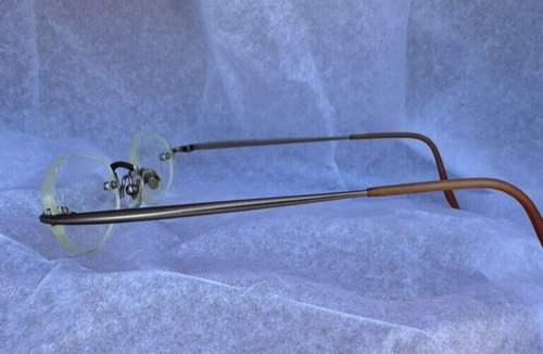 Hiero No Rimless Eyeglasses FRAMES ONLY 133 - Picture 2 of 8