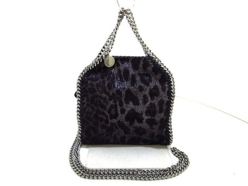 Auth stellamccartney Tiny Falabella 391698 Black L