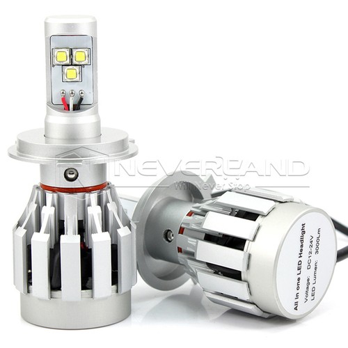 H4 9003/HB2 Car Cree XM-L2 LED 6000 Lumens Integrated Headlight Conversion Kit