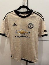 Manchester United 19/20 Authentic Away Shirt Medium B.FERNANDES 18