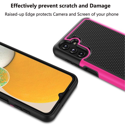 Funda protectora para teléfono Samsung Galaxy A03S/A12/A13 5G con protector de pantalla de vidrio - Imagen 52 de 56