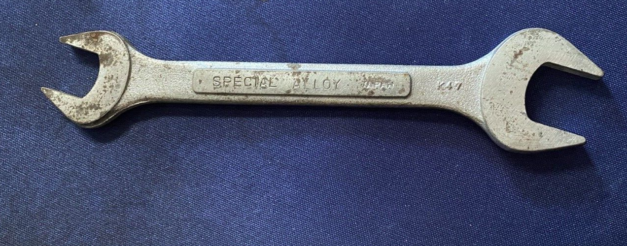 TOYOTA MOTOR, JAPAN, 14MM x 17MM METRIC, DOUBLE OPEN END WRENCH SPECIAL