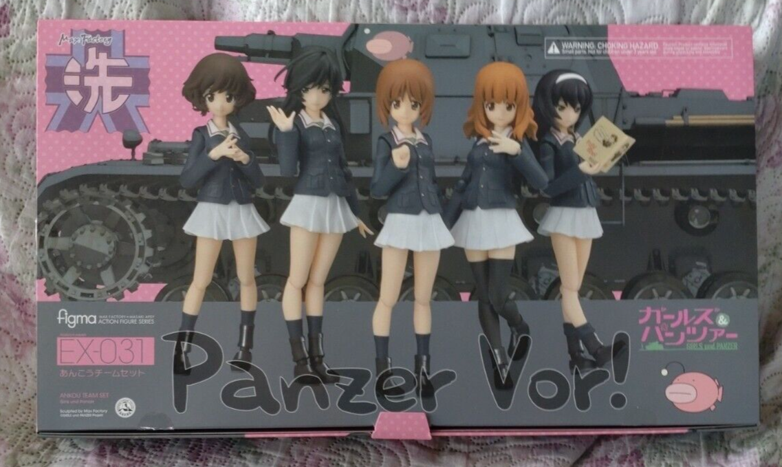 【未使用】ガールズ&パンツァー figma-EX 031 あんこうチームセット Girls und Panzer Ankou Team Set figure Max Factory figma EX