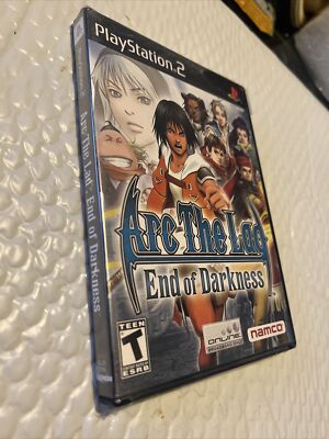 ARC THE LAD End of Darknes Playstation 2 PS2 Brand New Factory Sealed Rips Tear