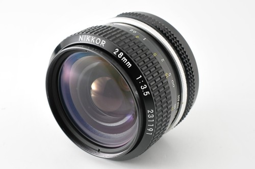 【Exc+5】Nueva lente Nikon Nikkor 28 mm f/3,5 no AI MF de JAPÓN - Imagen 4 de 12