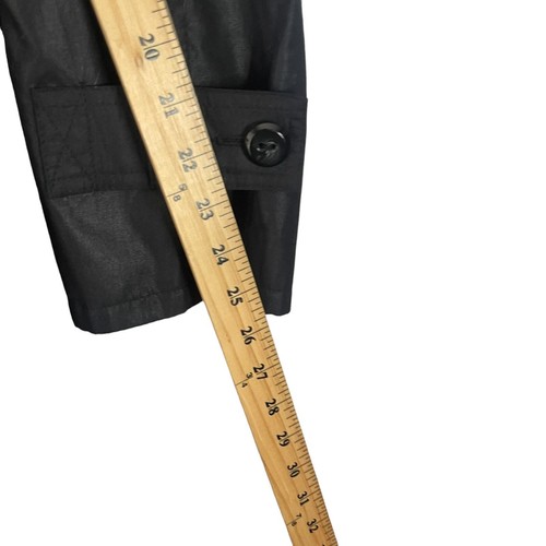 Brem Rainwear Vintage Women's Plus Size 18 Black Trench Coat W Belt - Picture 10 of 10