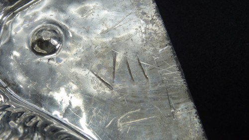 alte Schokoladenform Hase hockend Osterhase Giess-Hohl-Form  12 cm - Bild 12 von 19