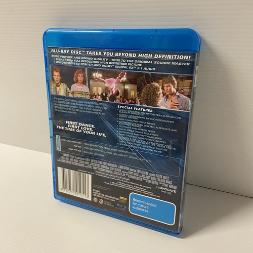 Dirty Dancing - 20th Anniversary Edition (Bluray, 1987) Drama Romance - Region B - Picture 2 of 8