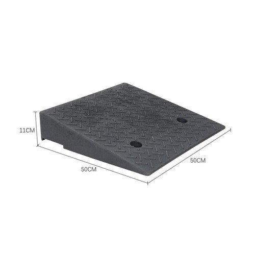1/2x Vehicle Ramp Universal Heavy Duty Rubber Kerb Ramps Aid Car Bikes Ramps - Picture 32 of 152