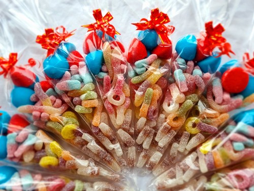 Pre Filled Sweet Cones, Personalised Sweet Cone Bags, Pick and Mix Sweets - Picture 11 of 35